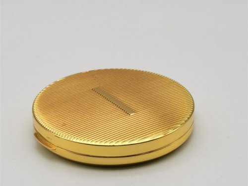 金属圆形粉盒Metal Round Compact